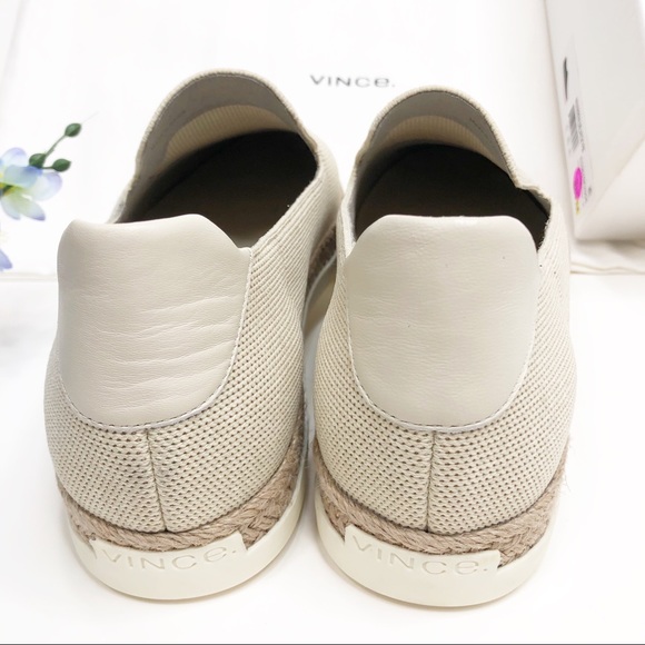 Vince. Dillon Pull On Sneaker Flax 8 Espadrille - Picture 10 of 15